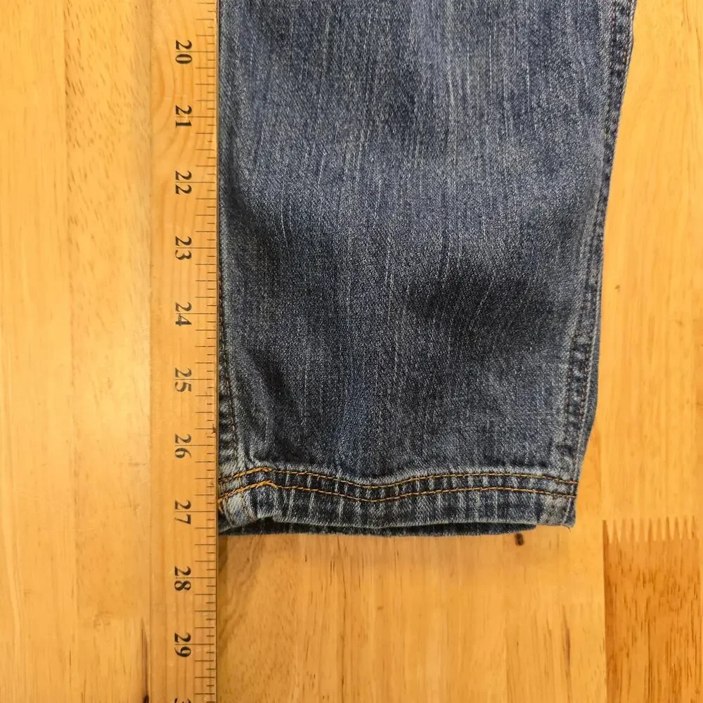 Anthropologie Pilcro Denim Medium Wash Jeans Size 4 Y2k Style